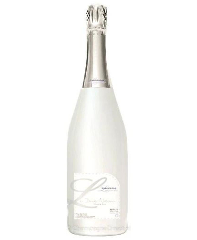 Front view of Lagache - Brut Nature Bottle of Champagne
